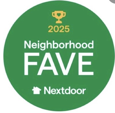 Nextdoor 2025 Neighborhood Fave badge
